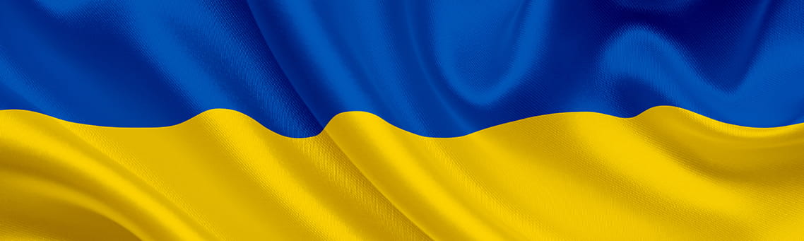 Ukraine Flagge