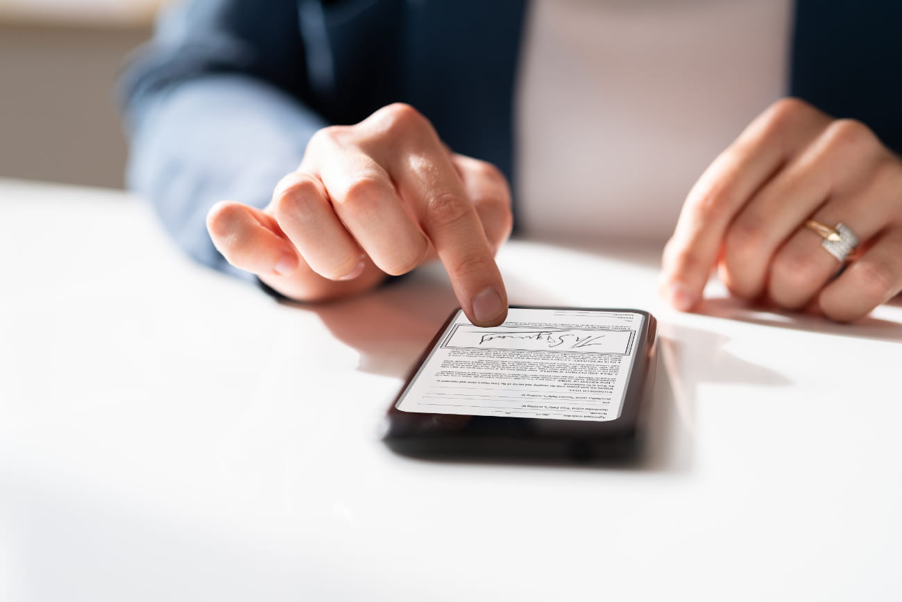 Digitale Unterschrift