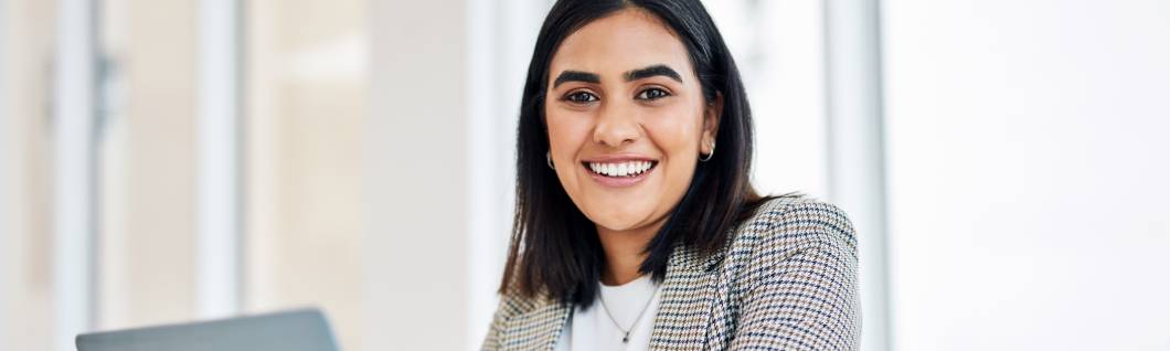 Expertin arbeitet in der Zeitarbeit