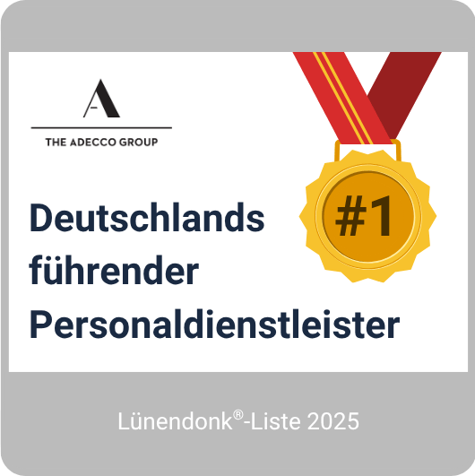 Laut Luenendonck Studie Platz 1 umsatzstärkste Personaldienstleistung Deutschlands