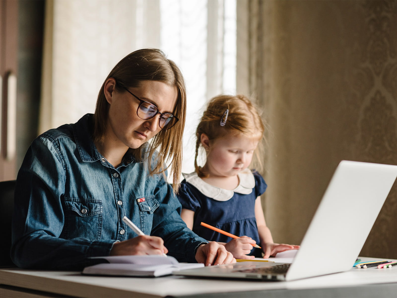 Home-Office-Jobs Kinderbetreuung