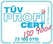TÜV Siegel ISO 9001