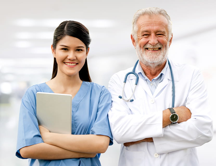 Personal finden im Gesundheits- und Sozialwesen